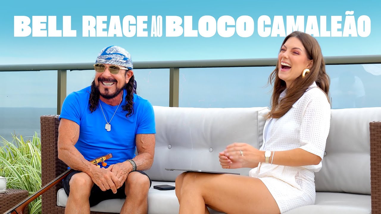 Bell reage ao Bloco Camaleão | A energia que marcou o Carnaval de 2026.