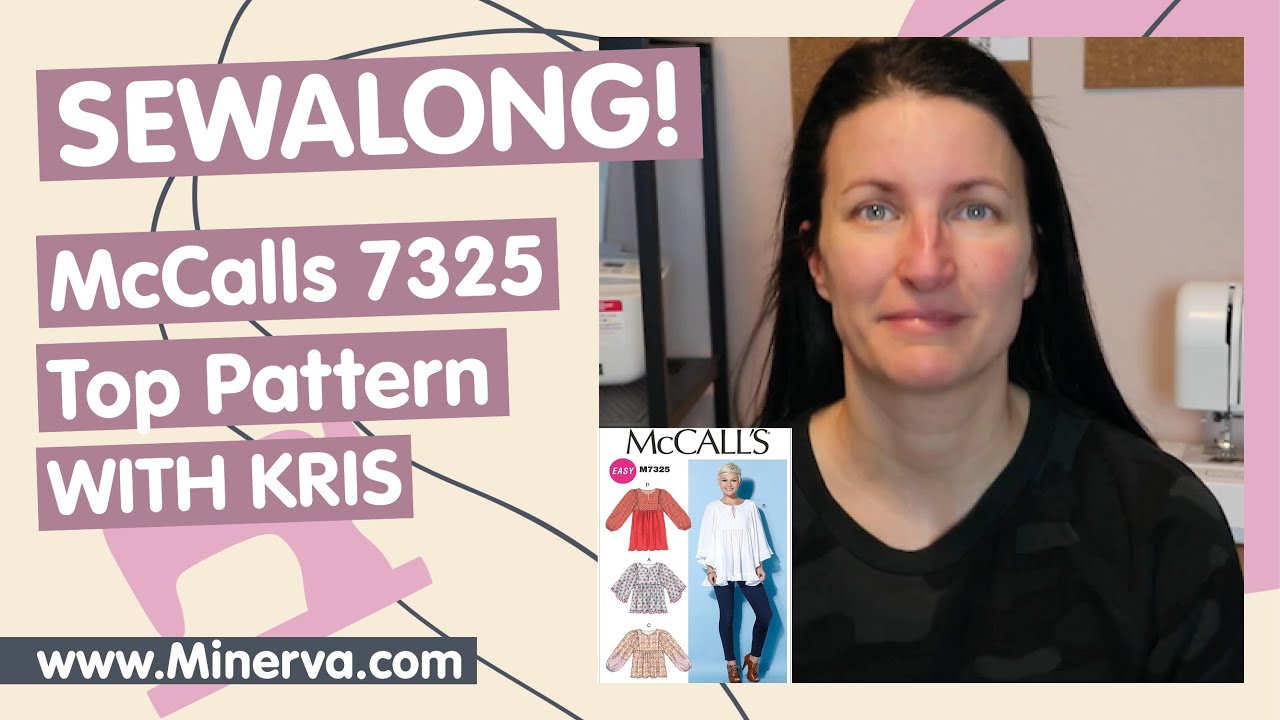 Minerva Sew-Along - McCall's 7325 Top View A