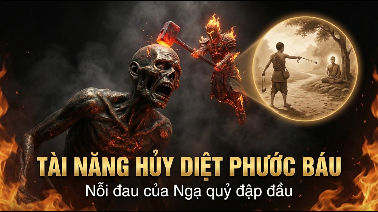 Tích Truyện Pháp Cú 72: Ngạ Quỷ Đập Đầu Và Bài Học Về Tài Năng Sai Lầm | Trạm Tĩnh