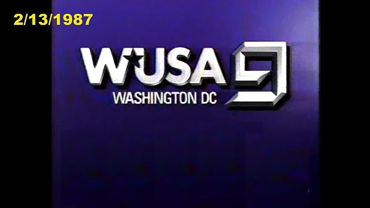 2/13/1987 WUSA CBS TV News Washington, DC recorded using Sony Beta VCR