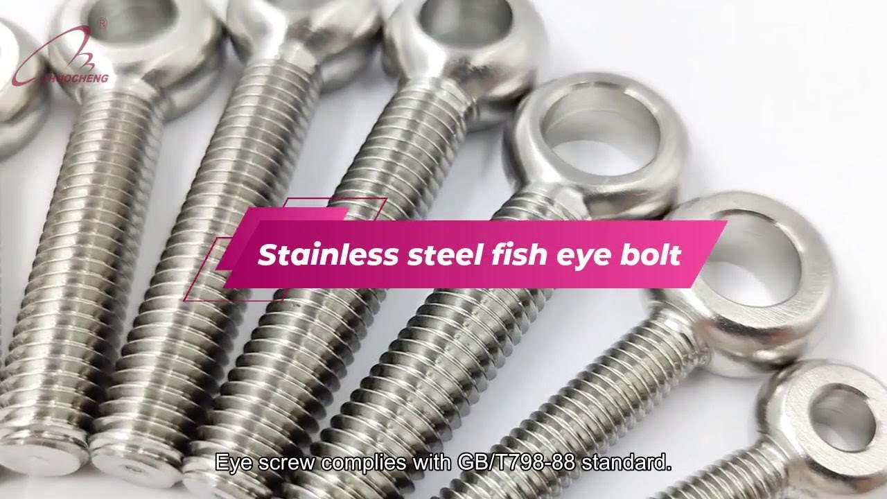 who is the best supplier of stainless steel fish eye bolt?