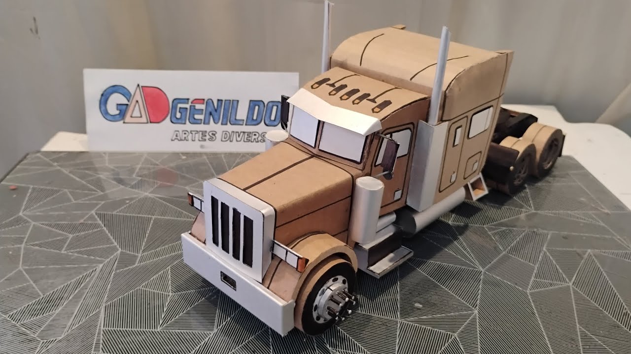 Como fazer um caminhão Peterbilt 