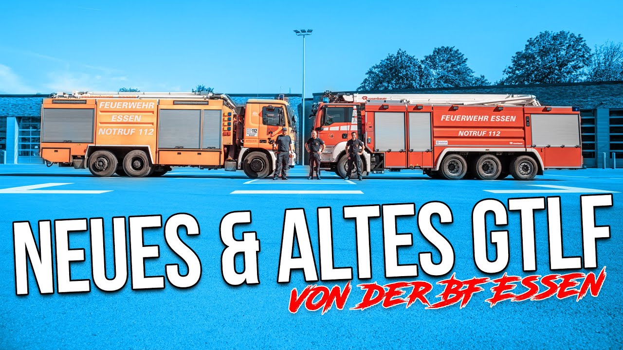 FF Essen-Mitte – Neues & Altes GTLF der Berufsfeuerwehr Essen