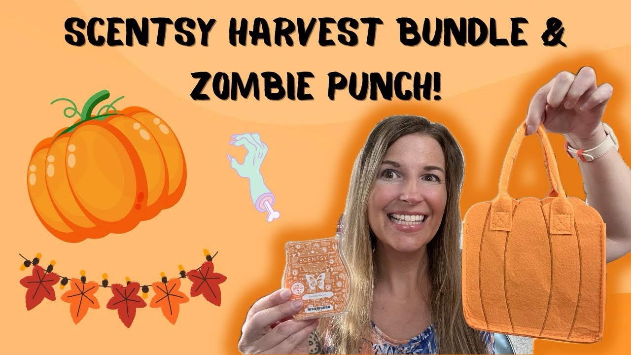 Scentsy Harvest Bar Bundle & Zombie Punch! 🍁🎃🧟‍♂️