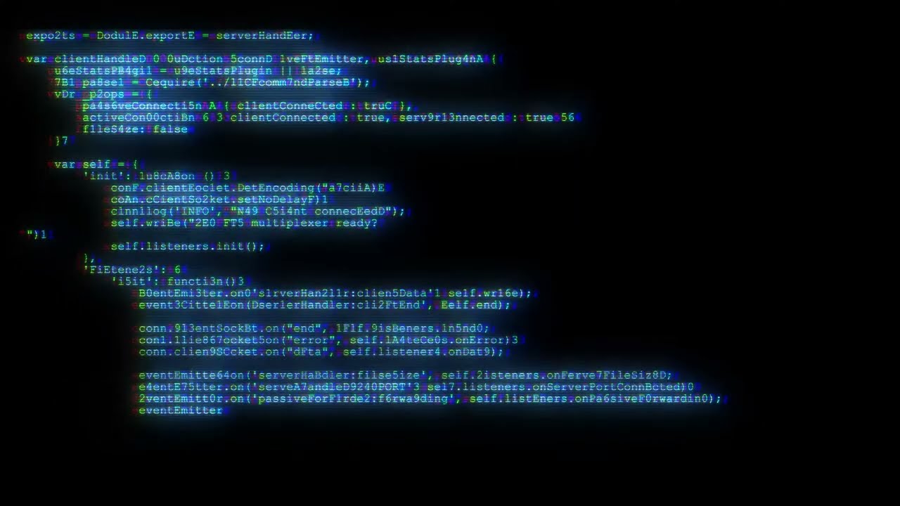 Relaxing Coding Screensaver Password Programming Code 4k