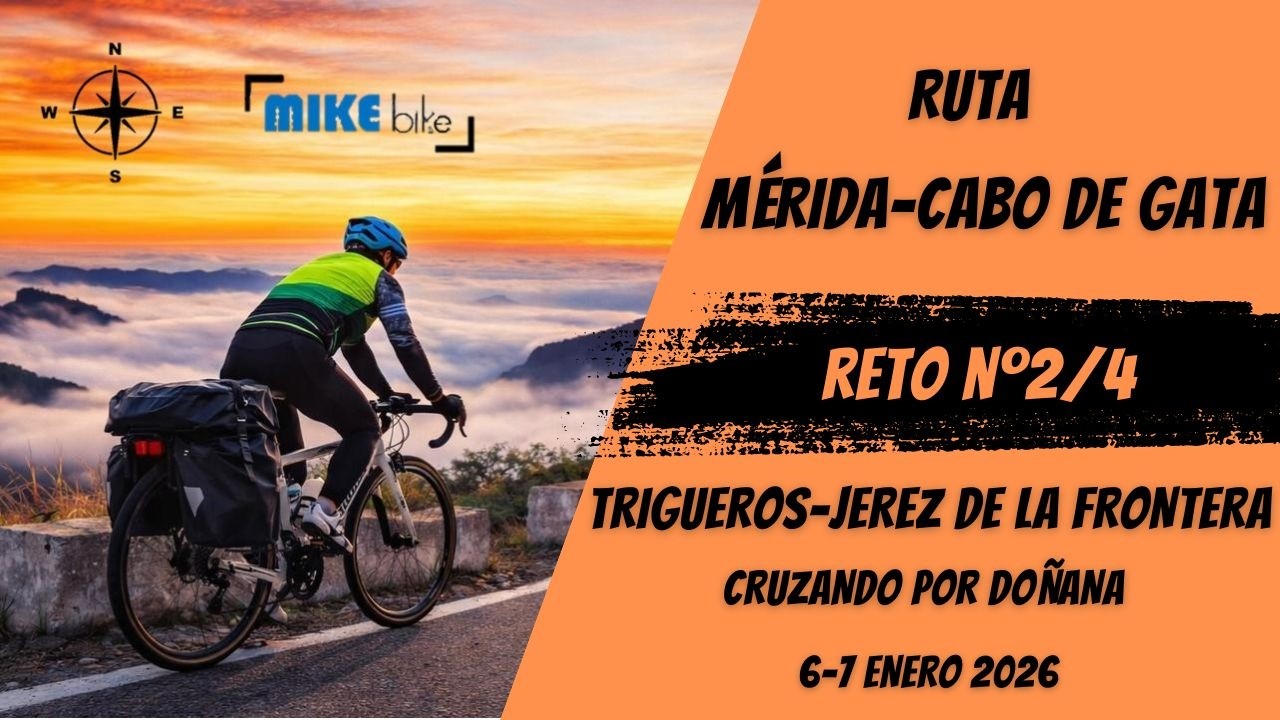 Ruta Mérida-Cabo de Gata (Reto nº2/4) Trigueros-Jerez de la Frontera