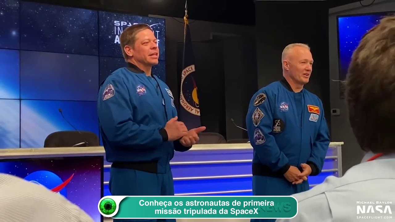 Conhe&ccedil;a os astronautas de primeira miss&atilde;o tripulada da SpaceX