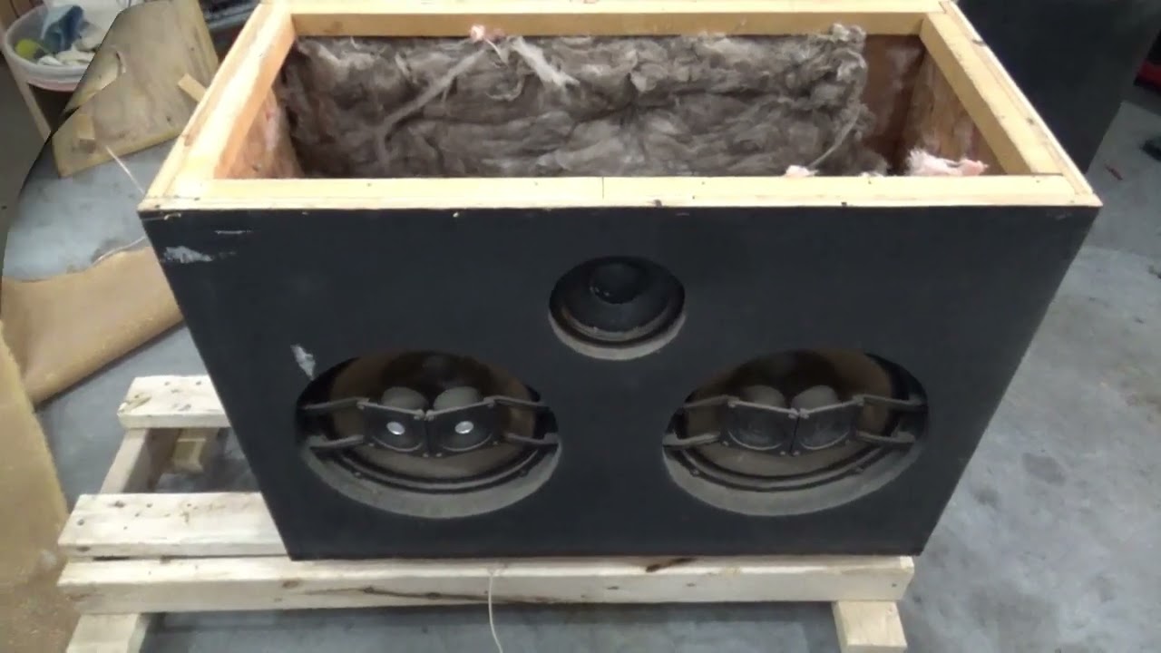 Bozak B305 Speaker Rehab Part 3 - Applying the Fabric and Wrapping Things Up