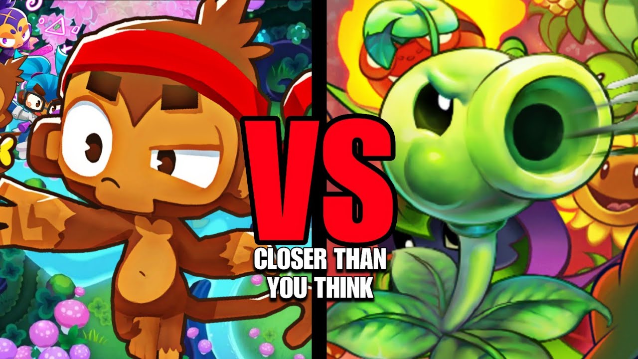 Plants Vs Monkeys | PVZ vs BTD
