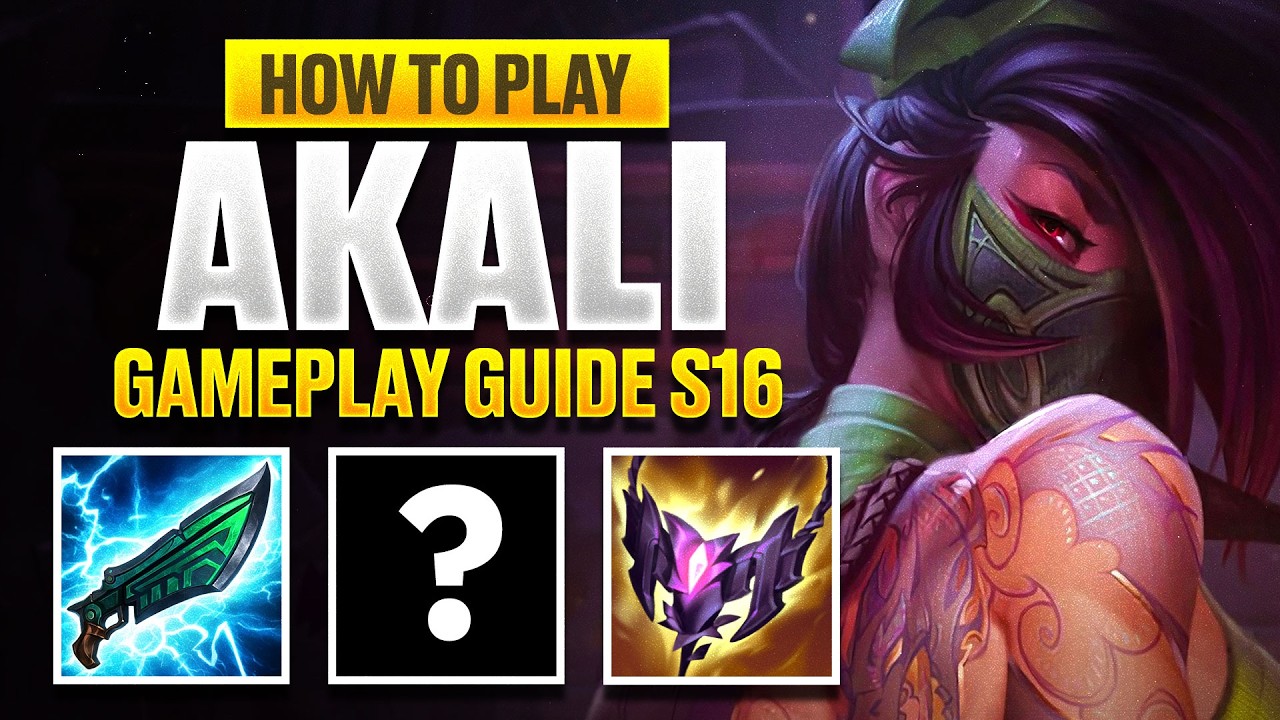 How to Climb With Akali in S16 - Gameplay Guide