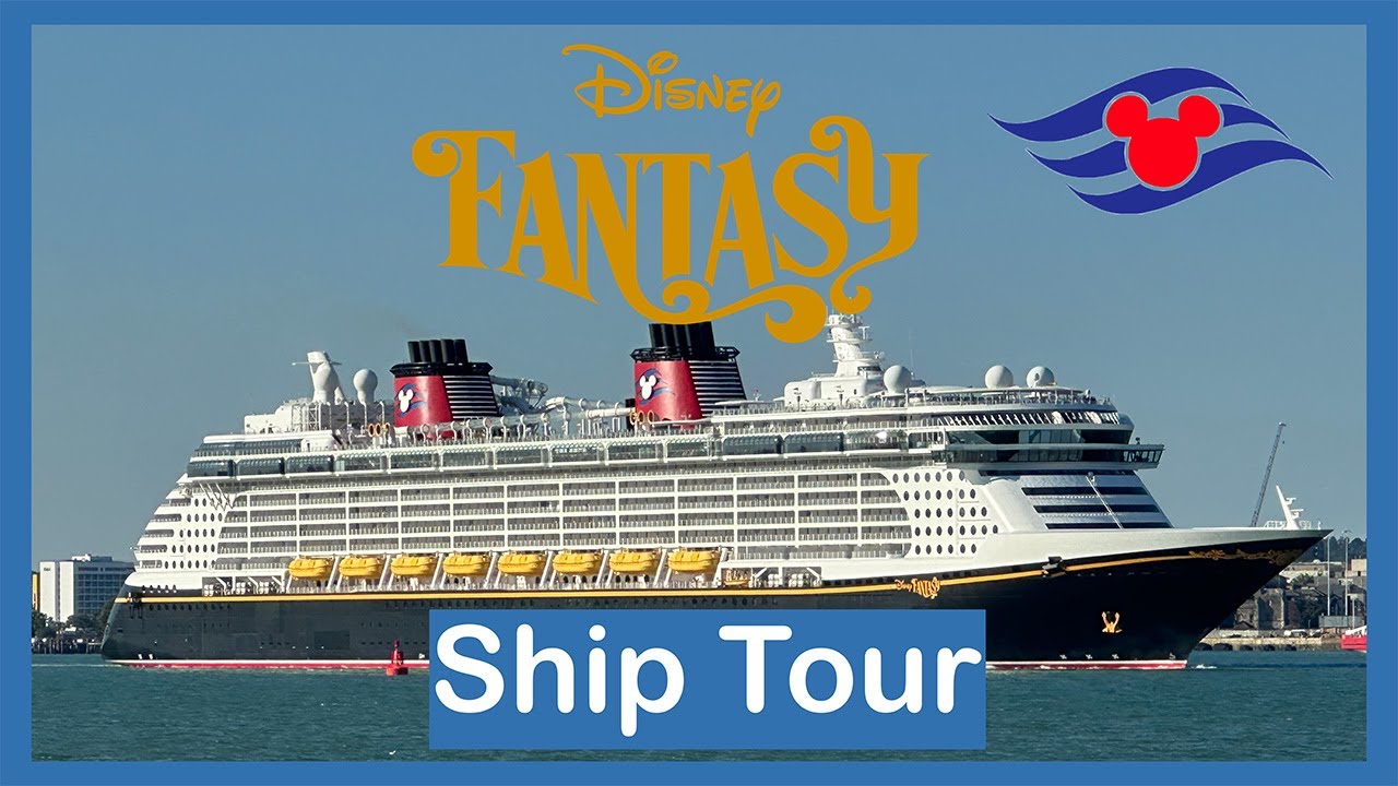 Экскурсия по кораблю Disney Fantasy перед его постановкой в ​​сухой док в 2025 году.