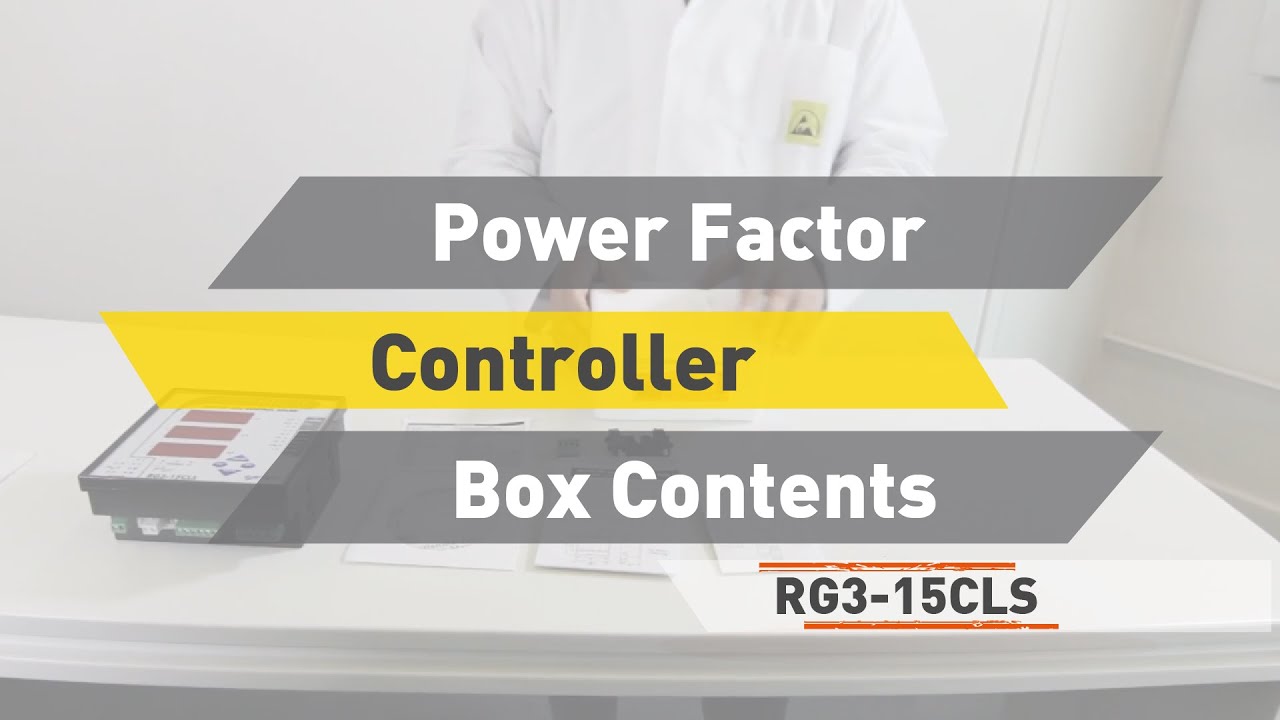 ENTES RG3-15CLS Power Factor Controller Box Contents