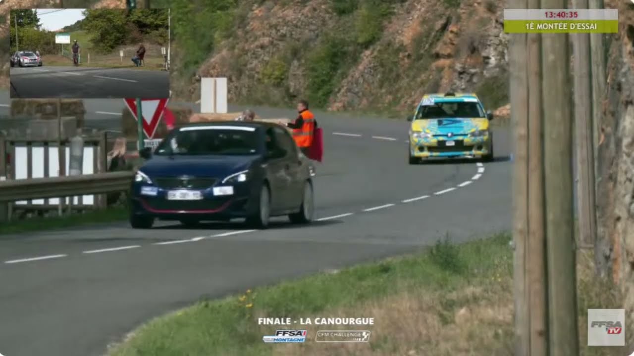 #Direct Final Course De Cote La Canourque 2025 ( 1 ére montée d ' essai du samedi 27 / 09 / 2025  )