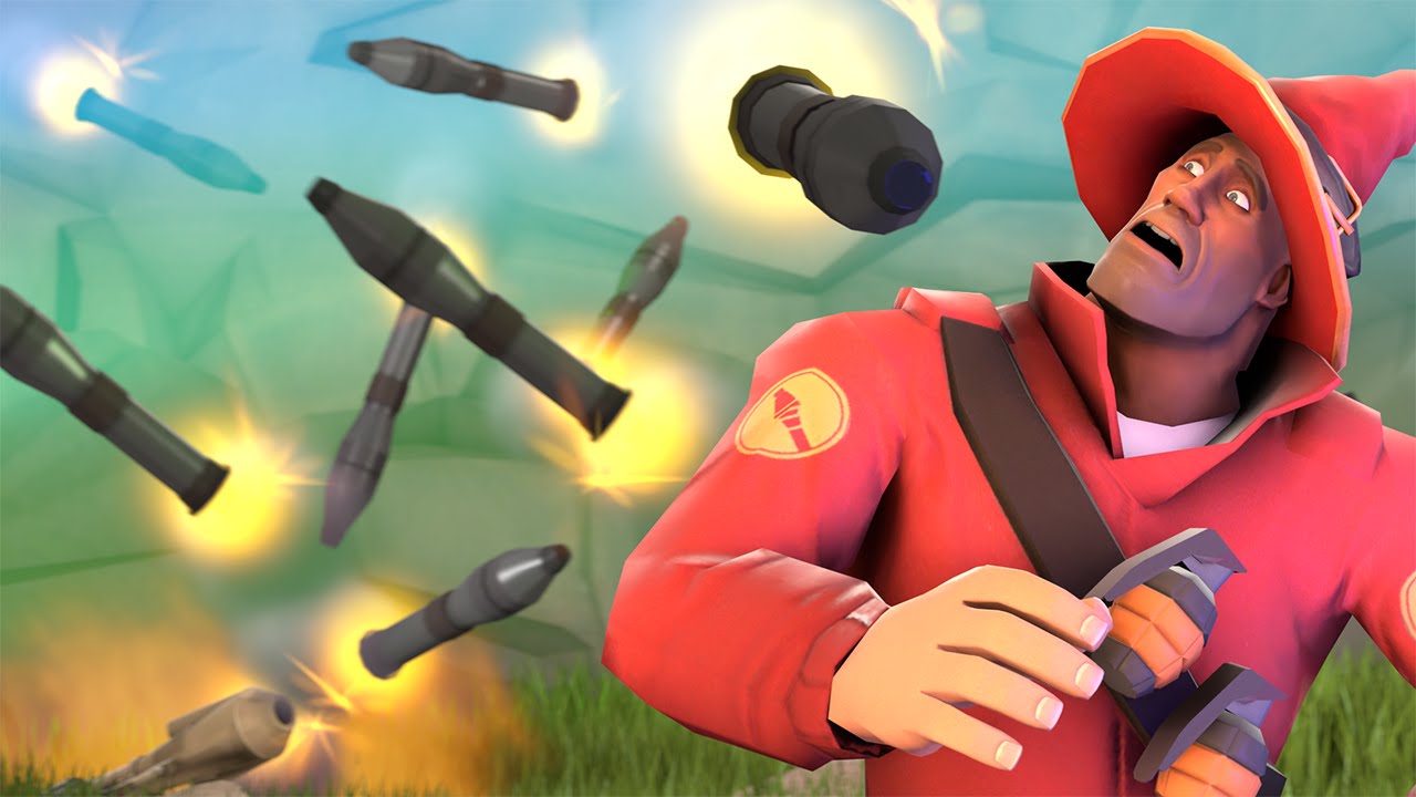РАКЕТНЫЙ ШТОРМ! Пусковая установка Габена, пользовательское оружие TF2