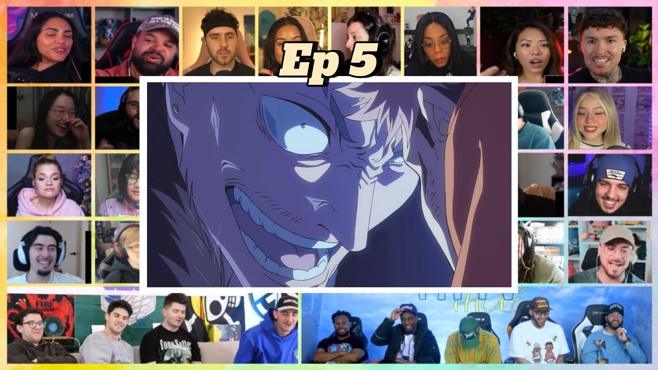 Jujutsu Kaisen Season 3 Episode 5 | Mega Reaction Mashup | 呪術廻戦