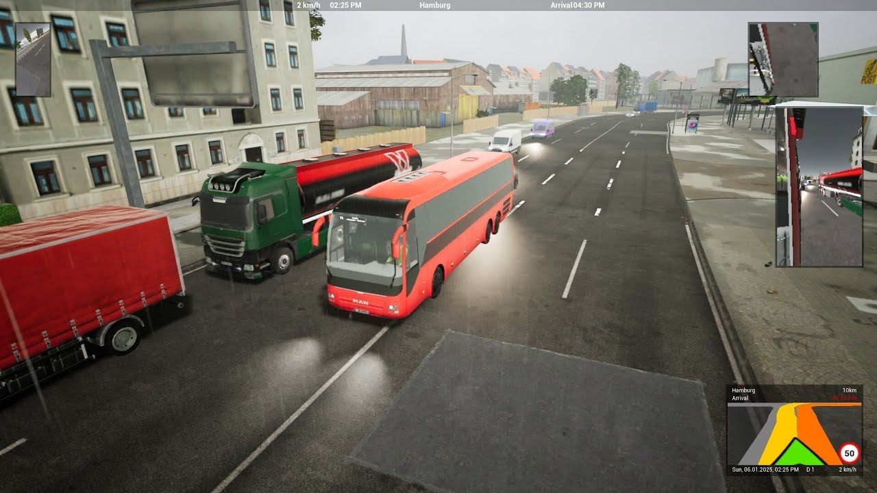 S1 EP2 (Fernbus Simulator) Bloodline Era Bus Driving Extreme (No Commentary)