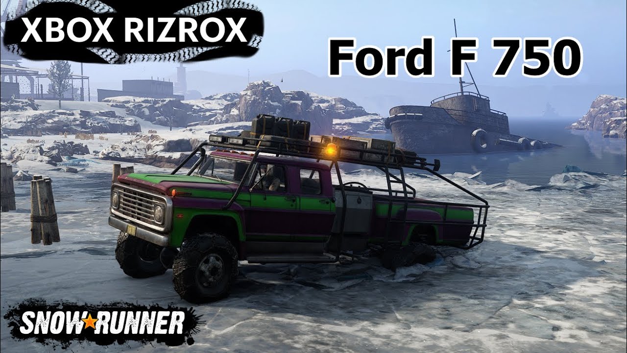 Snowrunner Ford F 750 (najlepszy skaut w grze) 🇵🇱
