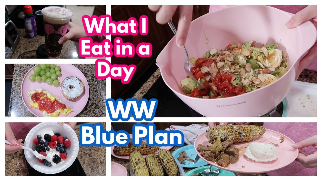 What I Eat in a Day on WW Blue Plan! 34 Points a Day!