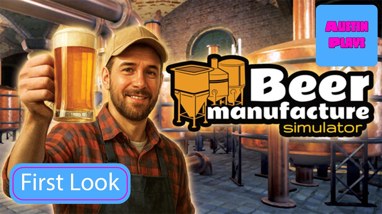 Beer Manufacturing Simulator Early Access FIRST LOOK! Opening Our First Brewery 🍺