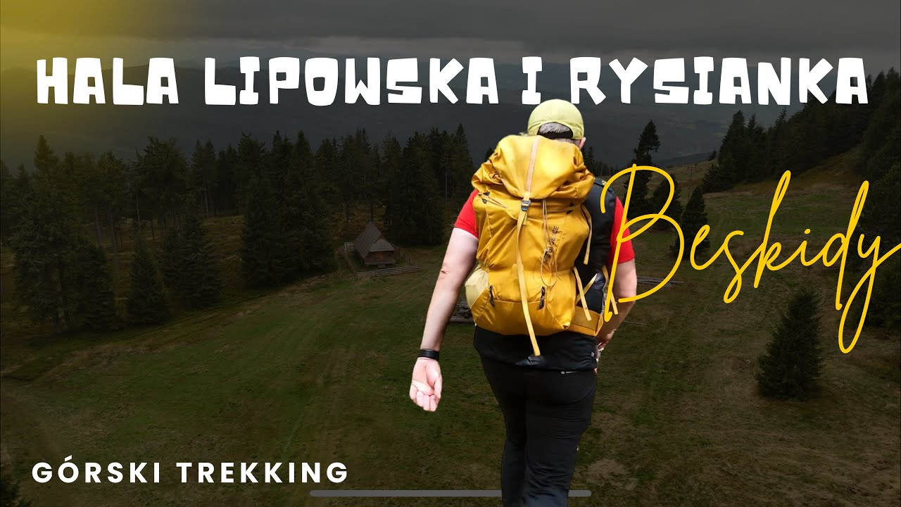 Hala Lipowska i Rysianka jesienną porą - mroczne oblicze g&oacute;r #trekking #vlog