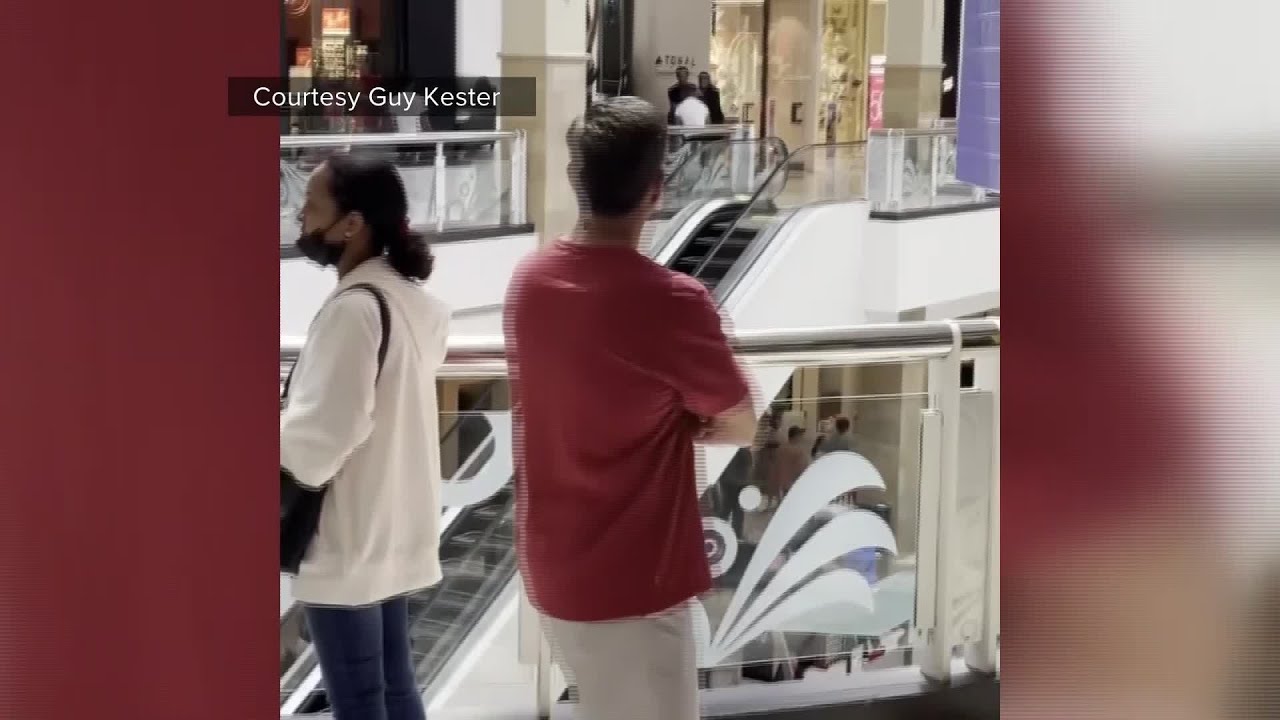 VIDEO: Gunfire breaks out at Virginia mall during fight, police say (CBS Newspath)