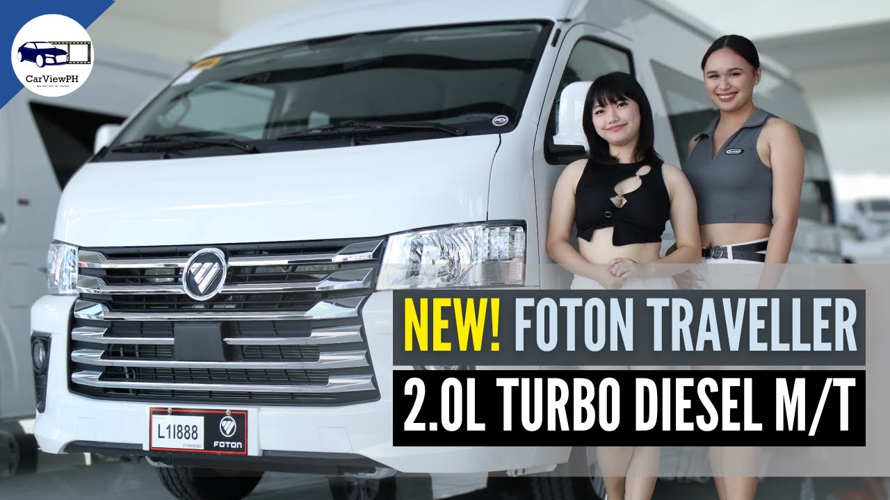 2023 Foton Traveller X 16-seater 2.0L MT | Interior and Exterior Review