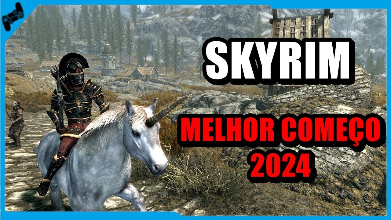 O Melhor e Mais Rápido COMEÇO em SKYRIM em 2024 !!!