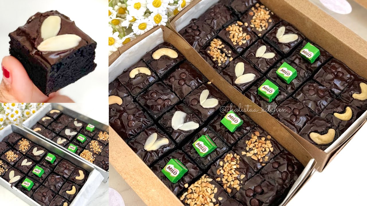 CARA MUDAH MEMBUAT FUDGY BROWNIES SHINY CRUST ANTI GAGAL‼️ BROWNIES PANGGANG SUPER NYOKLAT