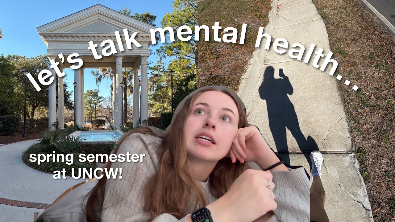UNCW FIRST WEEK OF CLASSES & getting real about winter blues