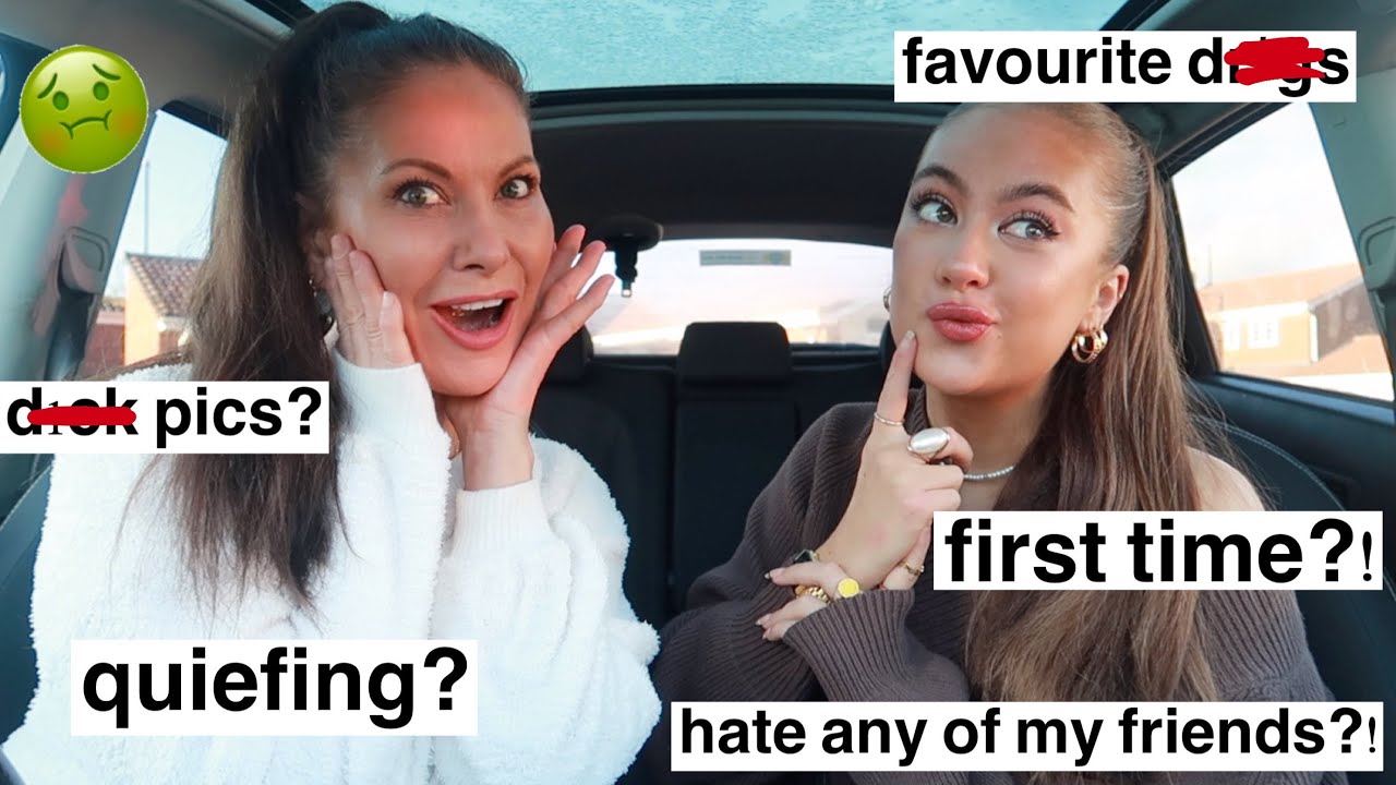 asking my MUM questions teens are TOO AFRAID to ask THEIRS *scared*