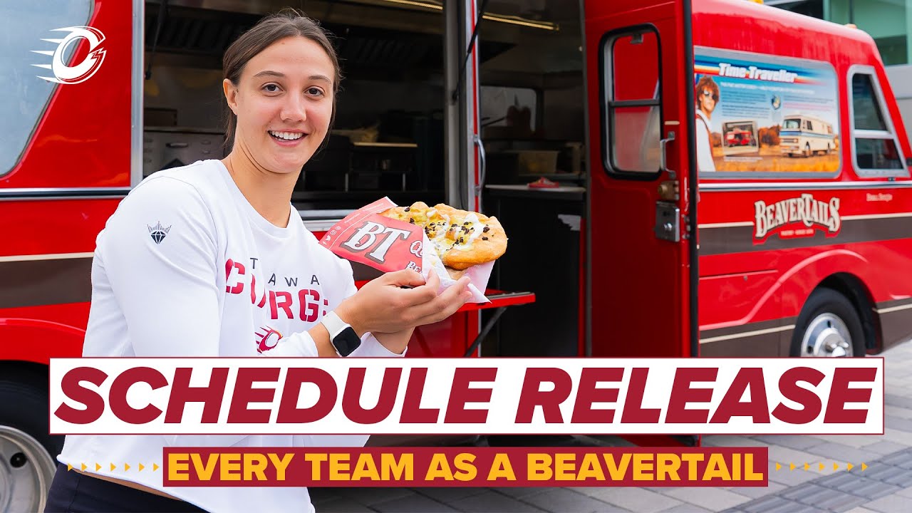 Everyone Needs a BeaverTail | Ottawa Charge Schedule Release Video