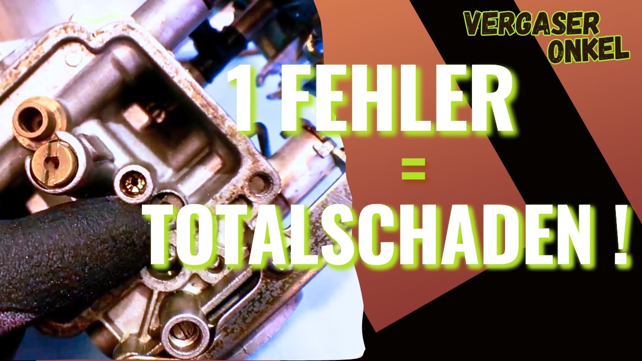 Defekte Leerlaufdüse? So rettest du deinen Vergaser! | Vergaseronkel