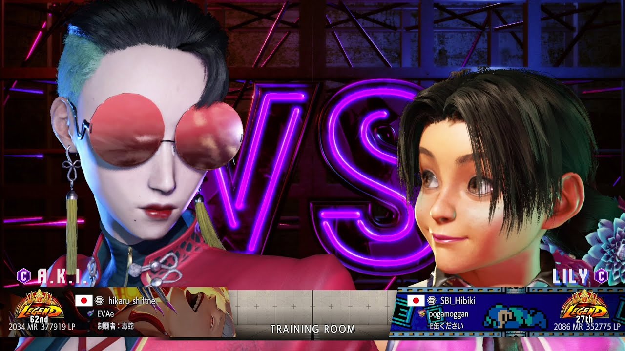 Hikaru (AKI) vs Hibiki (Lily)：ひかる（AKI）vs ひびき（リリー）