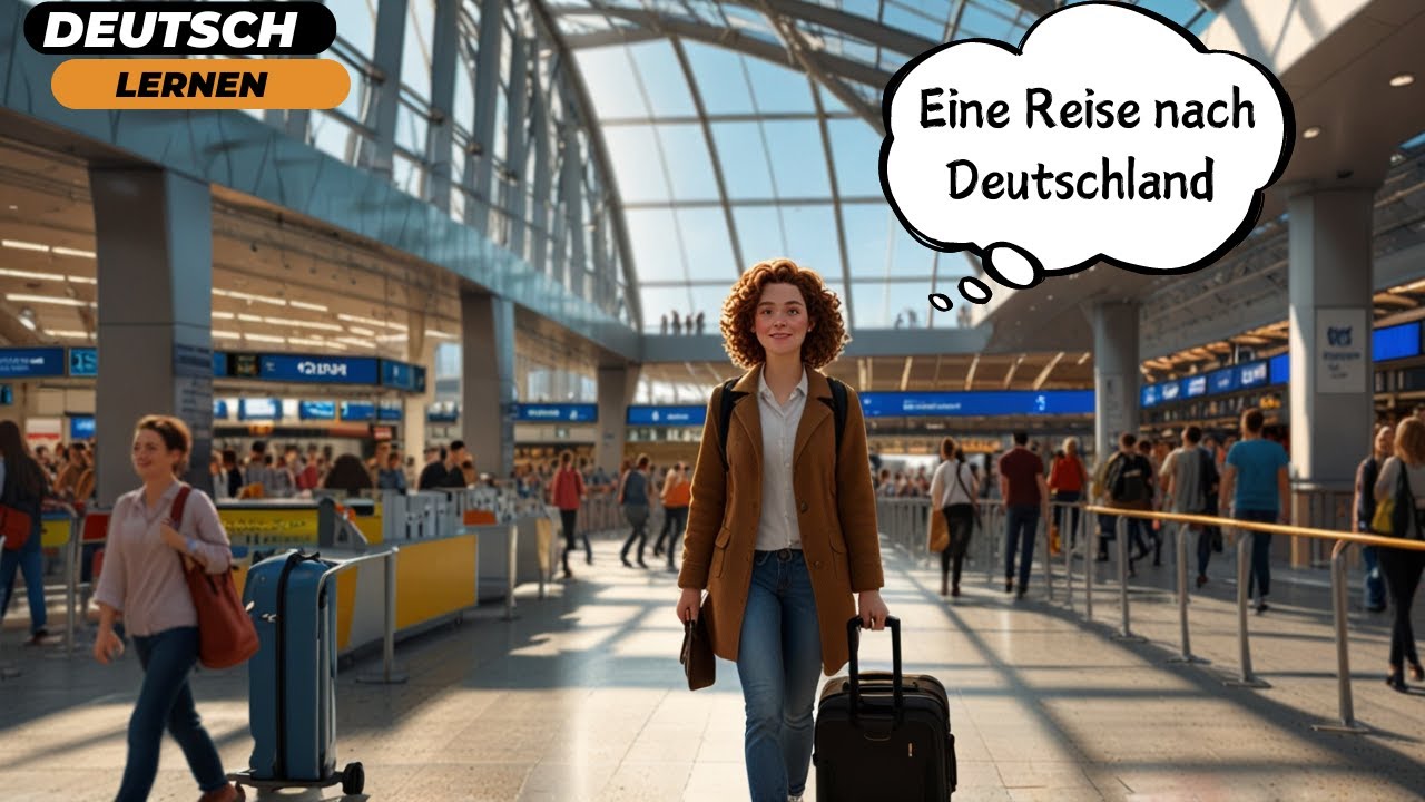 Deutschlandreise | Deutsch Lernen | Hören & Sprechen |Deutsche Dialoge