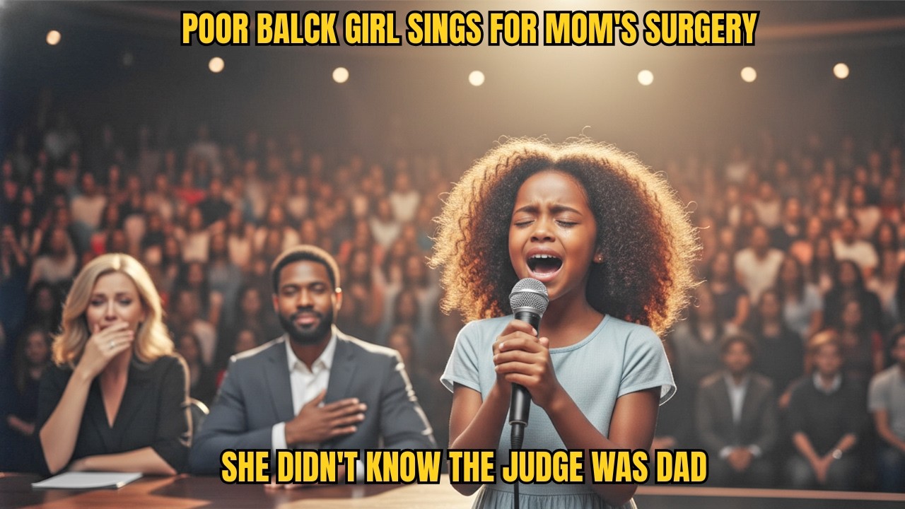 Poor Black Girl Sings at Talent Show to Pay Mom's Surgery - She Doesn’t Know the Judge Is Her Father