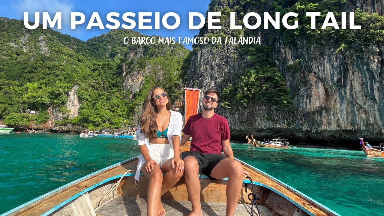 Como é o passeio de LONG TAIL para Maya Bay, em Phi Phi na Tailândia