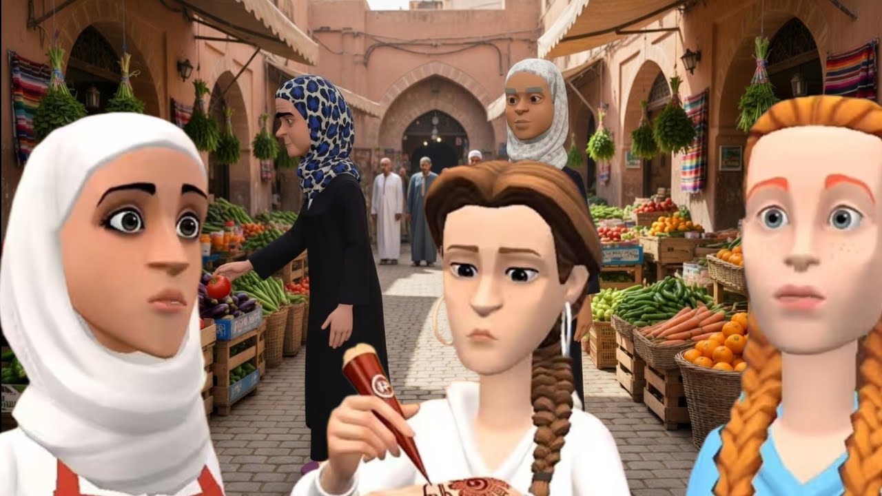 إناس مع فتيحة على وردة هضرات 👍🏻وخالتي عيشة على الخضار تعصبات😅