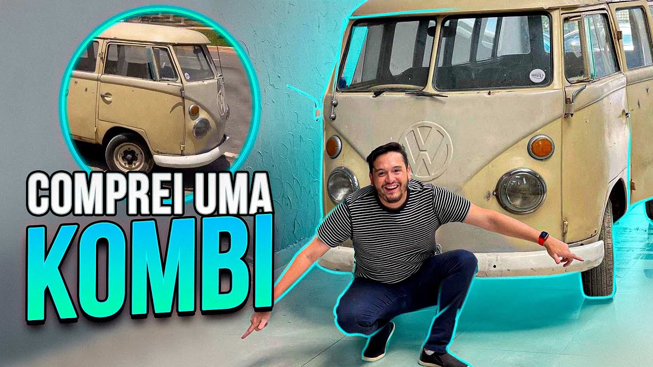 QUASE CHOREI AO COMPRAR MINHA KOMBI CORUJINHA