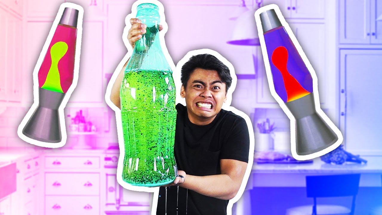 DIY How To Make GIANT COCA COLA LAVA LAMP!