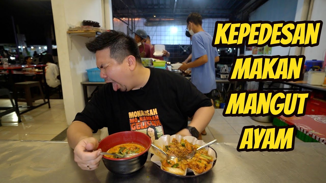 BARU KALI INI NYOBAIN MANGUT AYAM, DAN TERNYATA PEDES JUGA CUY!!!