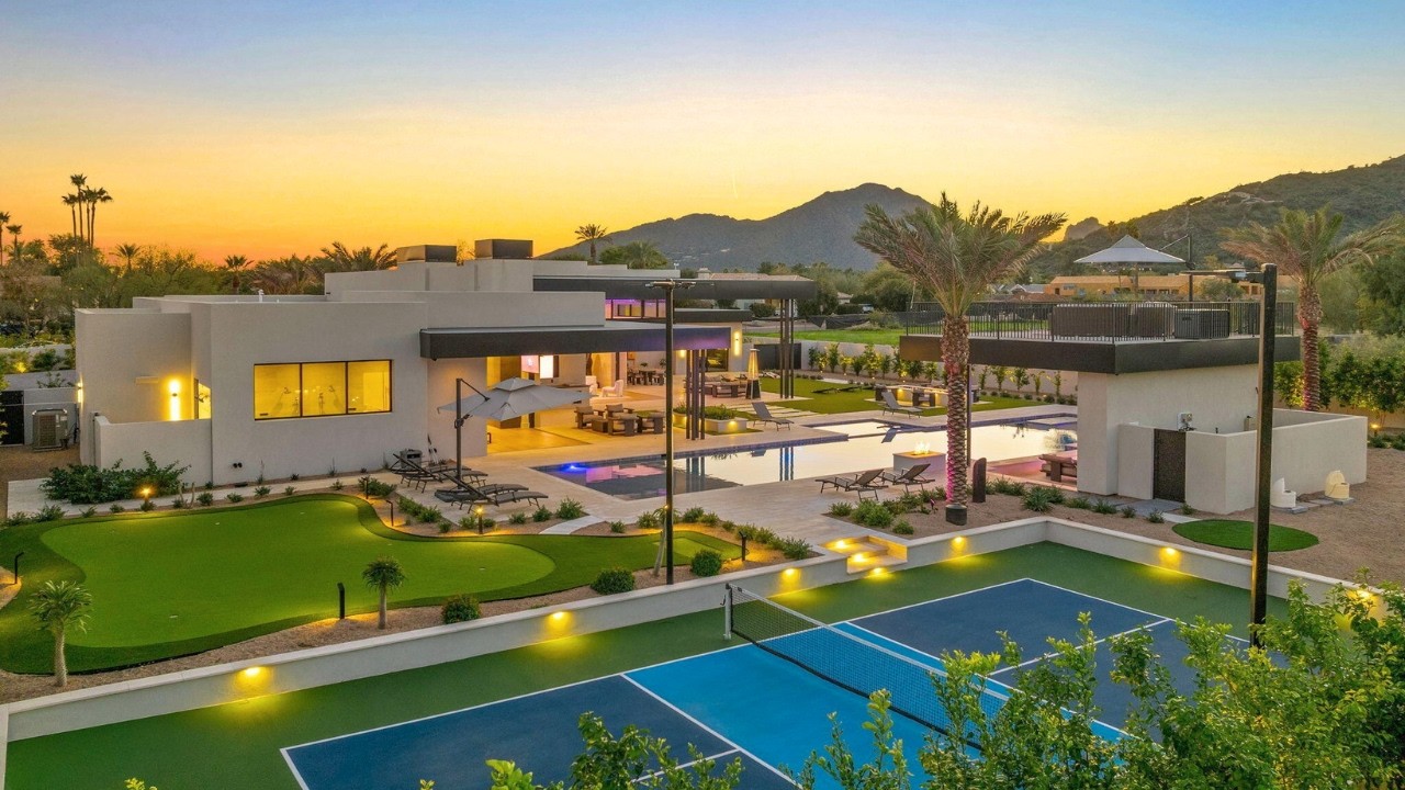 TOUR A $16M Paradise Valley Luxury Home | Scottsdale Real Estate | Strietzel Brothers
