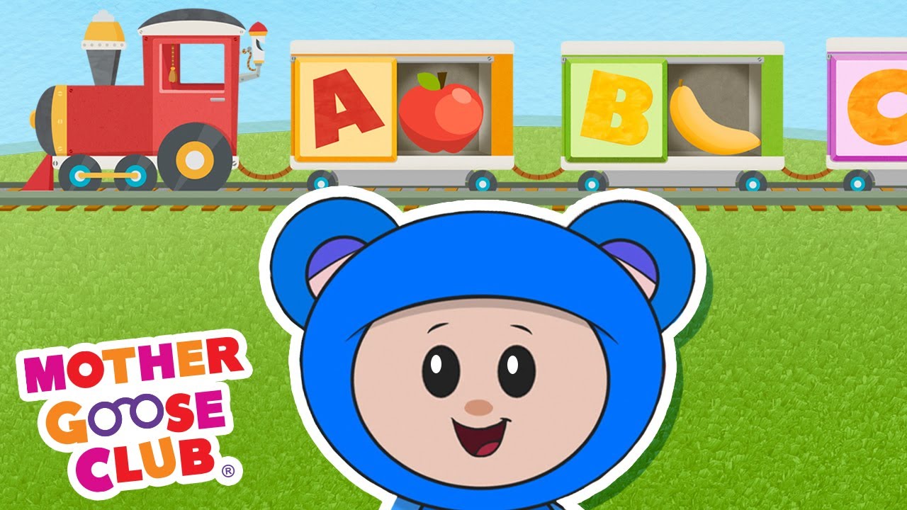 Alphabet Train Food Train + More | Mother Goose Club Cartoons