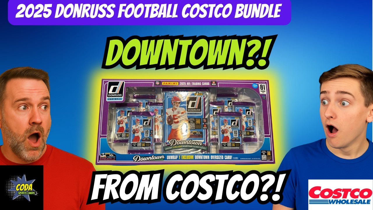 INSANE Costco Donruss Pulls...Downtown?!