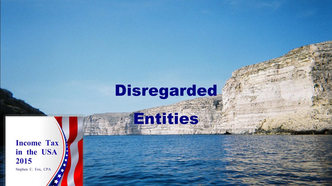 Disregarded Entities