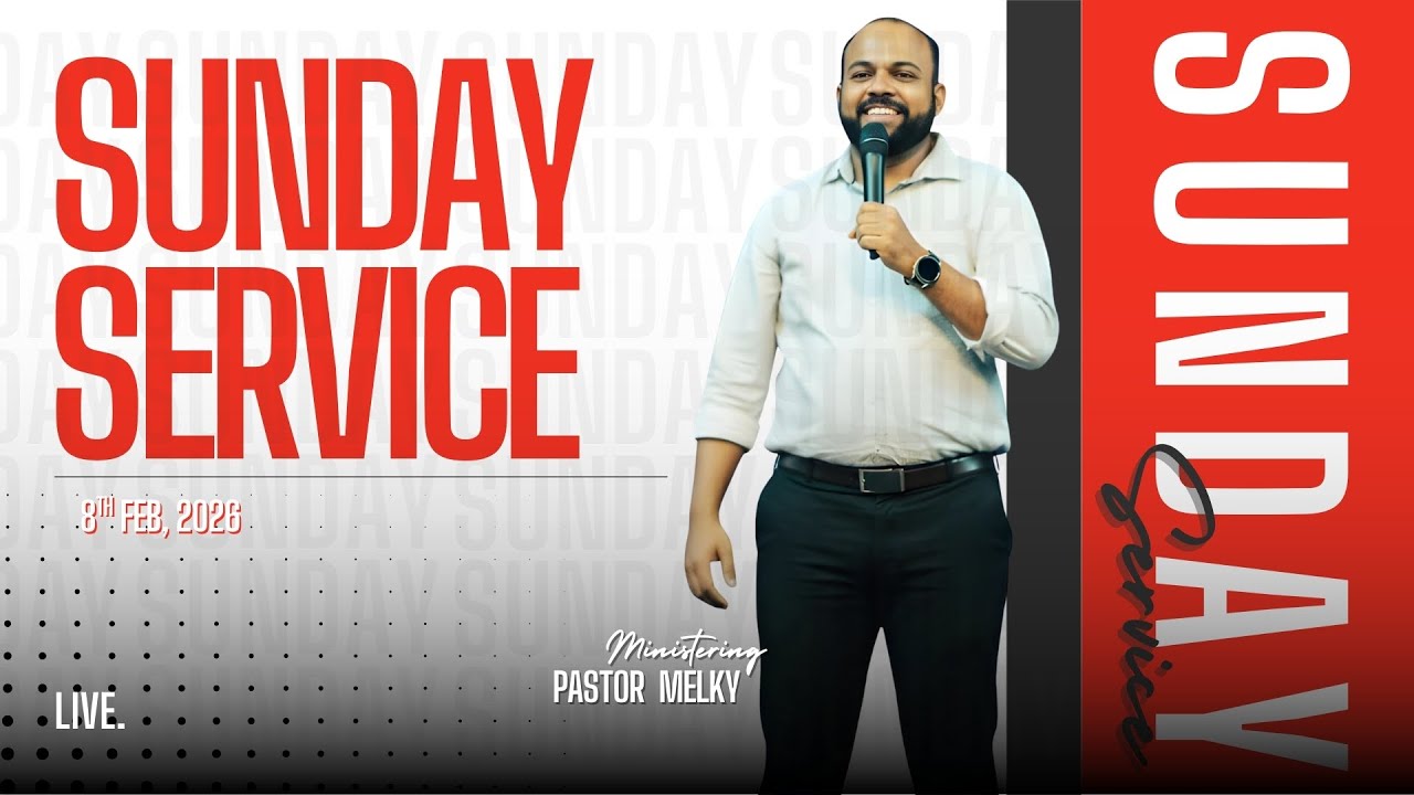 8th February | Sunday LIVE | ஞாயிறு ஆராதனை | KCC | Pastor Melky
