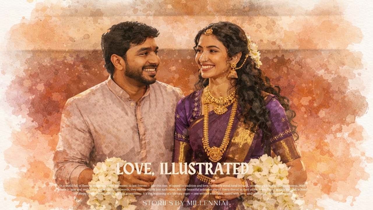 Love, Illustrated | Athul & Neethu | Stories by Millennial (SBM)