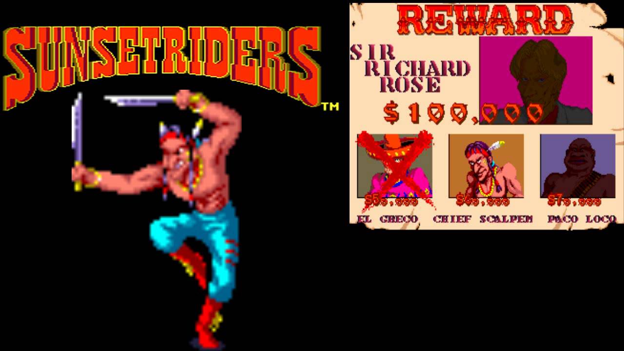 Sunset Riders Arcade - All Boss Themes.
