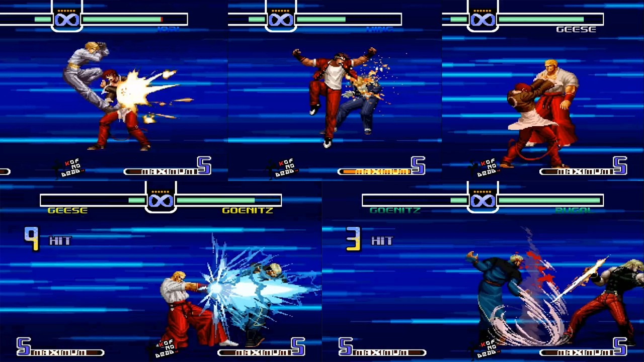 KOF 2002 Poderes de Todos los personajes en PS2 #kofnodead #kof #kof2002 #arcade #snk #ps2 #retro