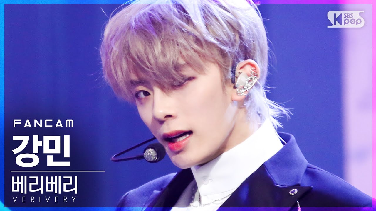 [안방1열 직캠4K] 베리베리 강민 'Get Away' (VERIVERY KANGMIN FanCam)│@SBS Inkigayo_2021.03.07.