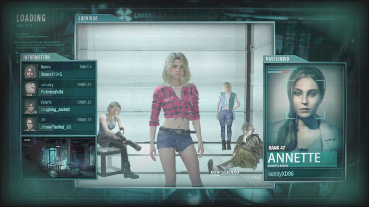 RE RESISTANCE: rank 47 annette mastermind ! resident evil gameplay #466